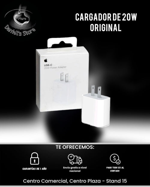 Cubo Apple USB-C 20W