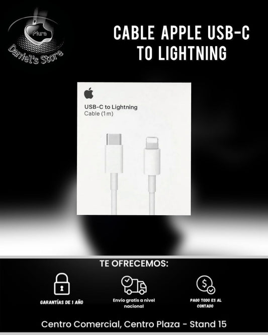 Cable USB-C a Lightning 1M