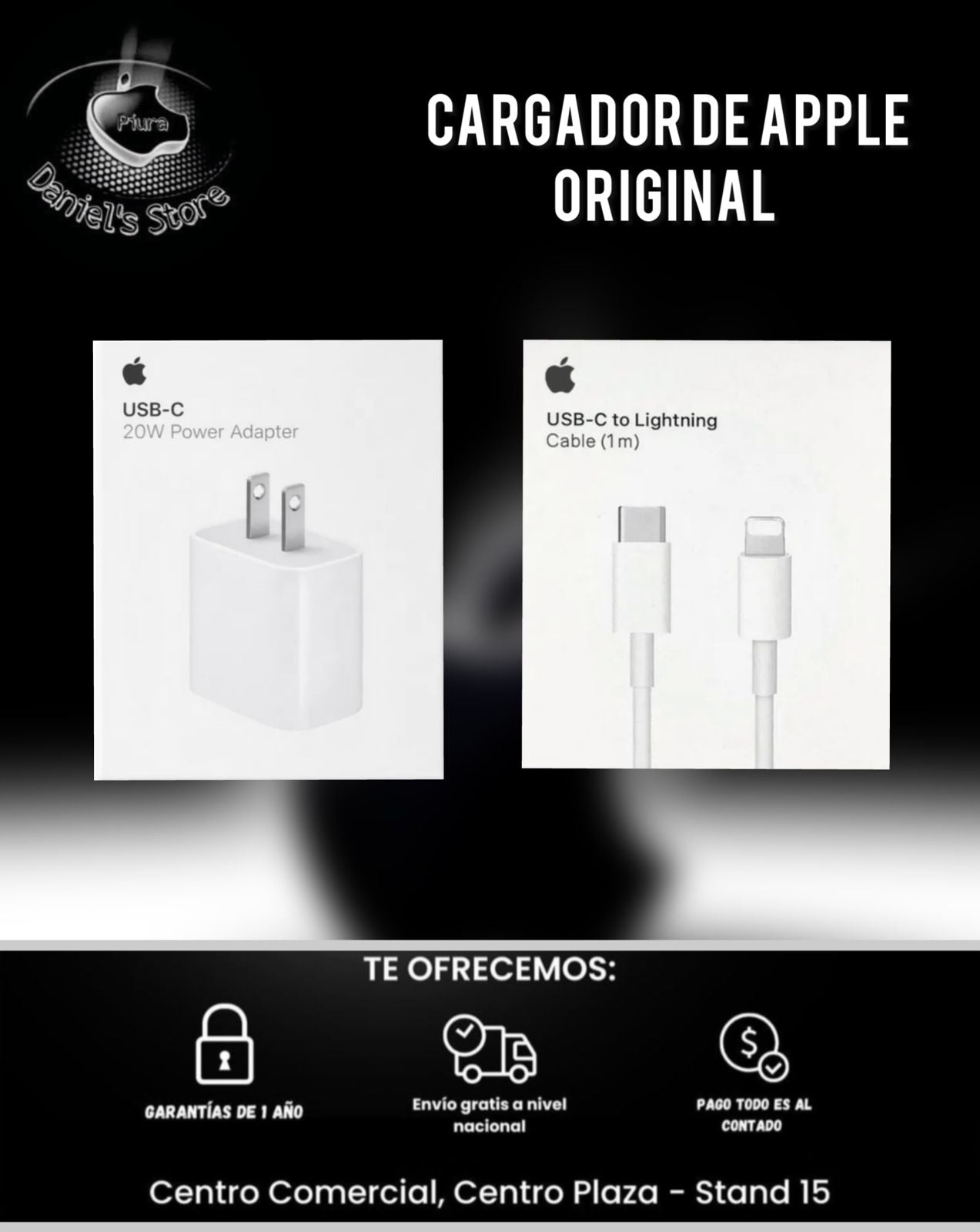 Cargador Completo USB-C 20W